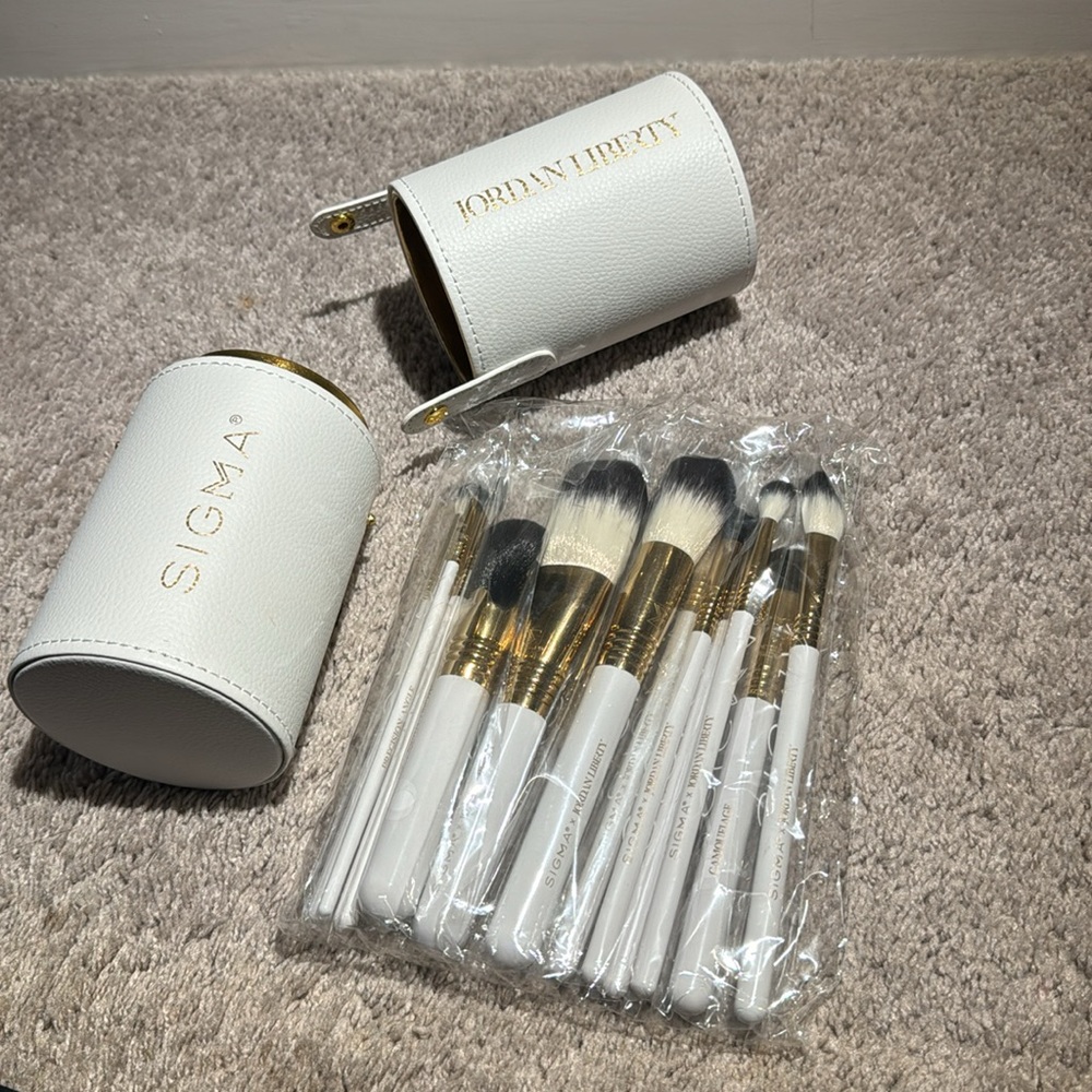 sigma x Jordan liberty master artistry collection brushes